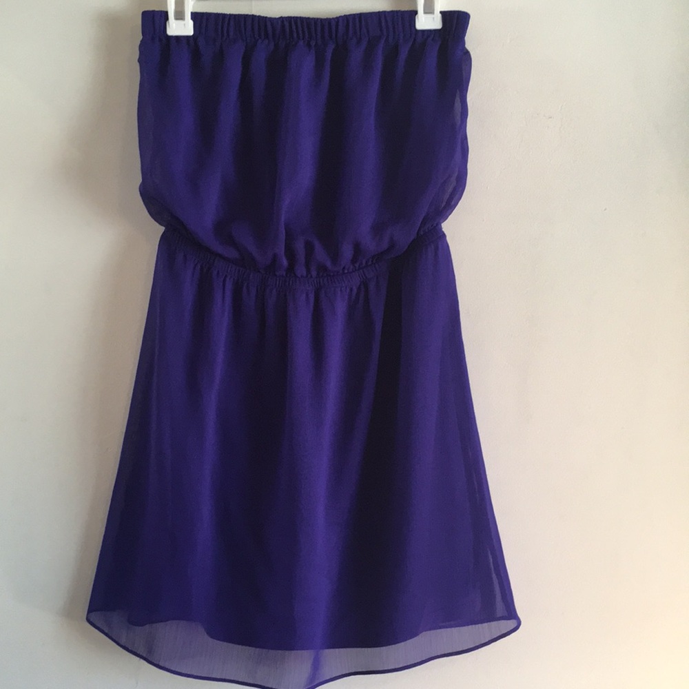 Express strapless dress
